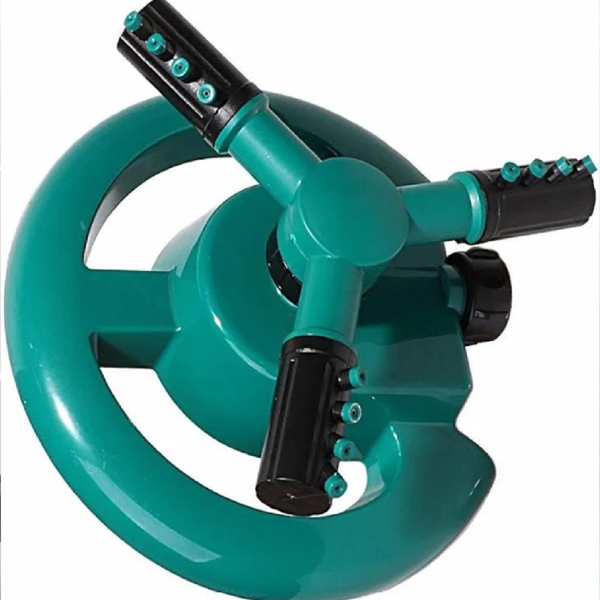 GENERICO - Aspersor De Jardín 360° Césped Portátil Giratorio Automático