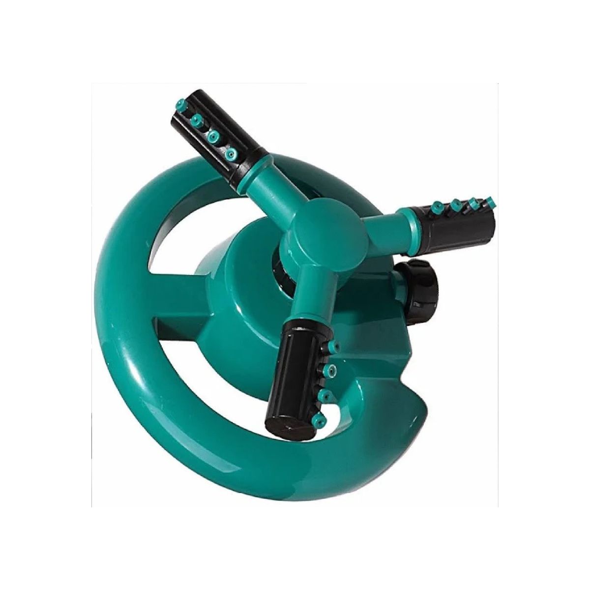 GENERICO - Aspersor De Jardín 360° Césped Portátil Giratorio Automático