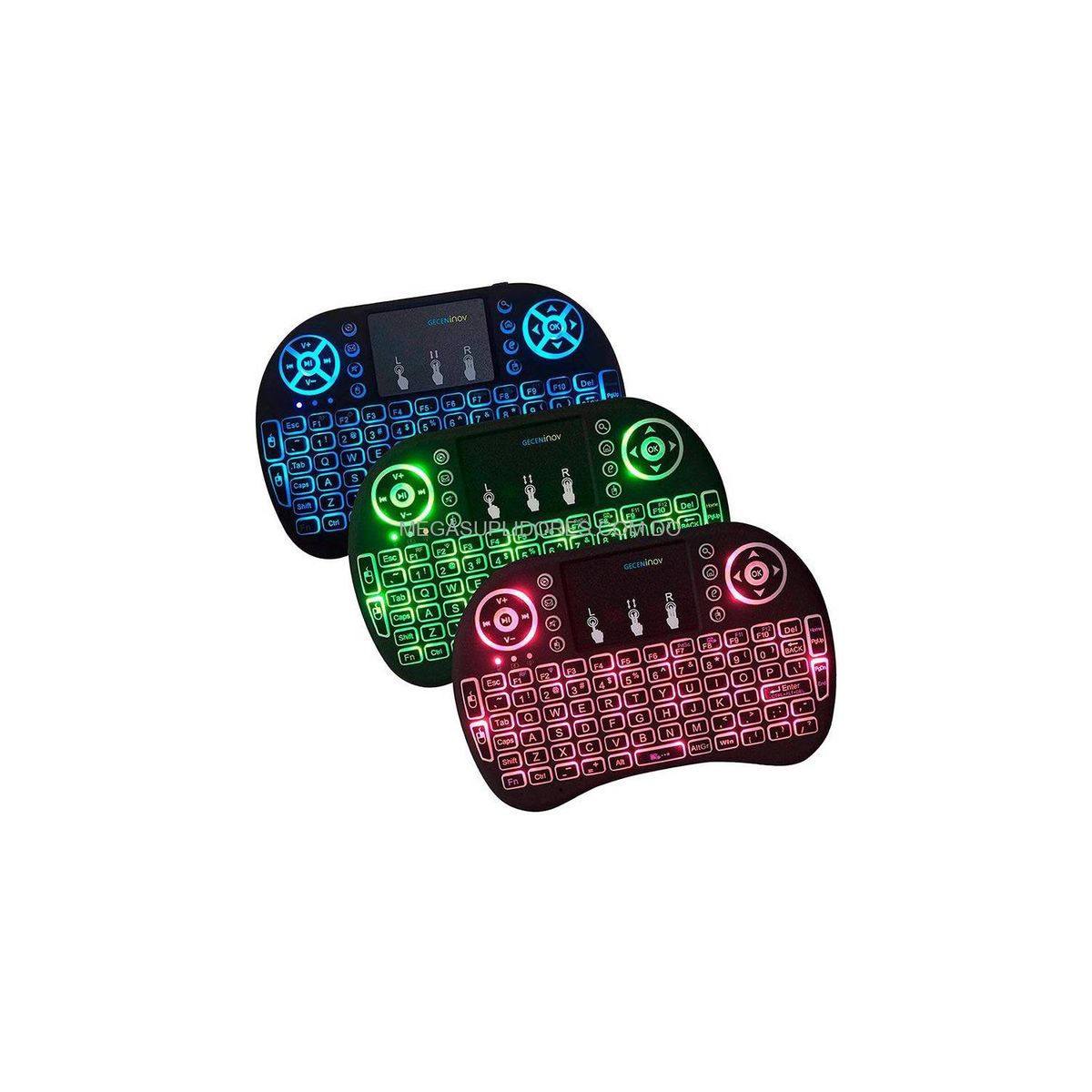 GENERICO - Mini Teclado Inalambrico Tv Laptop Pc Tablet