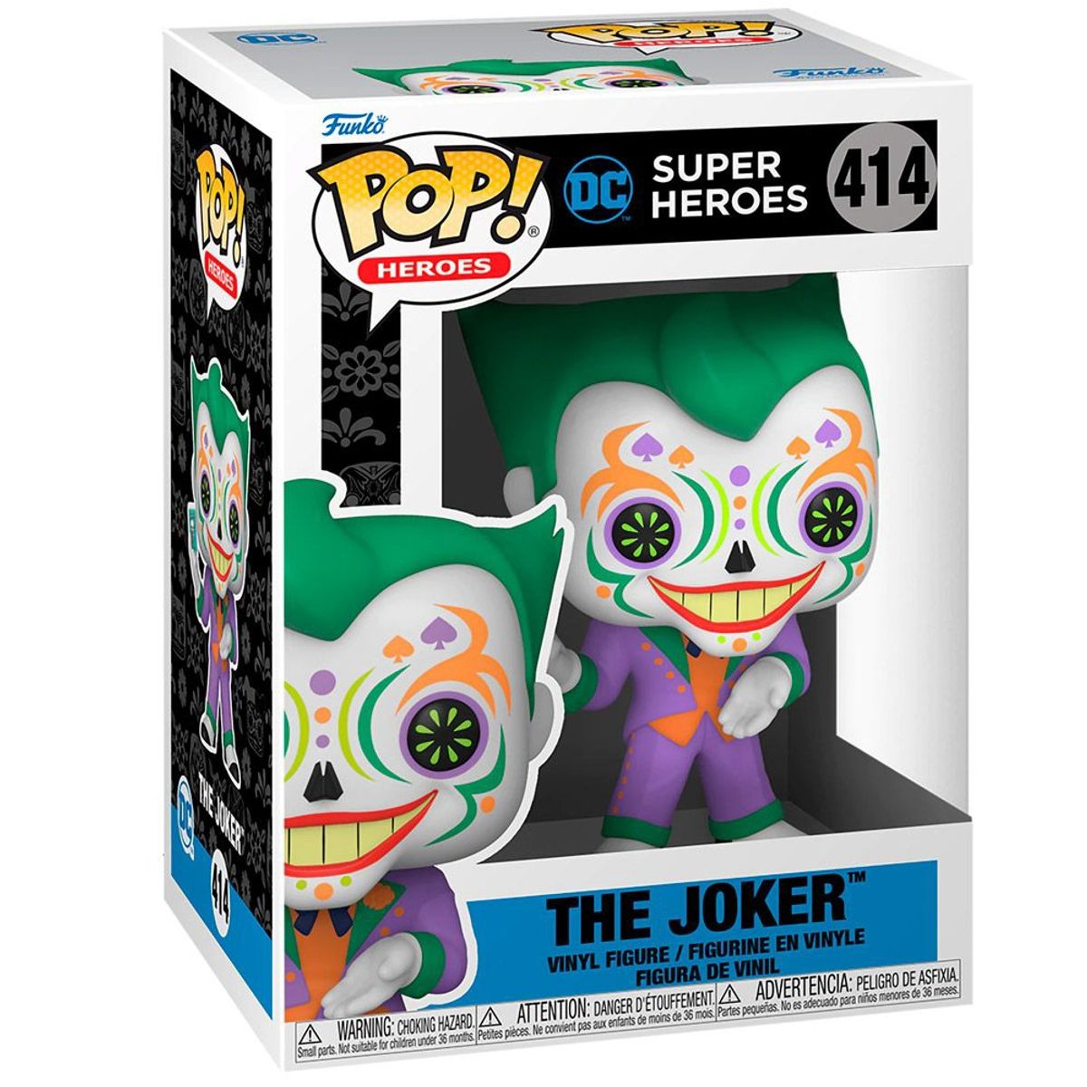 FUNKO - POP HEROES: DIA DE LOS DC JOKER 414