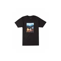ELEMENT - Polera M/C Hombre Peanuts Adventu M Te Negro