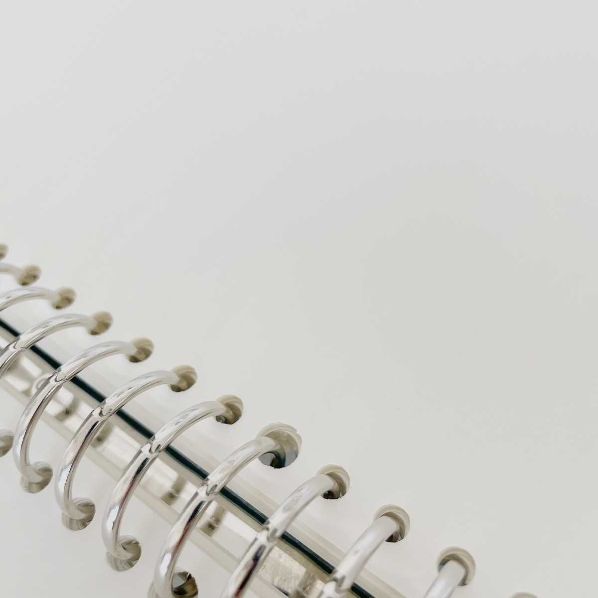 GENERICO - Agenda A5 blanco Binder Cuaderno Cambia 60 Hojas