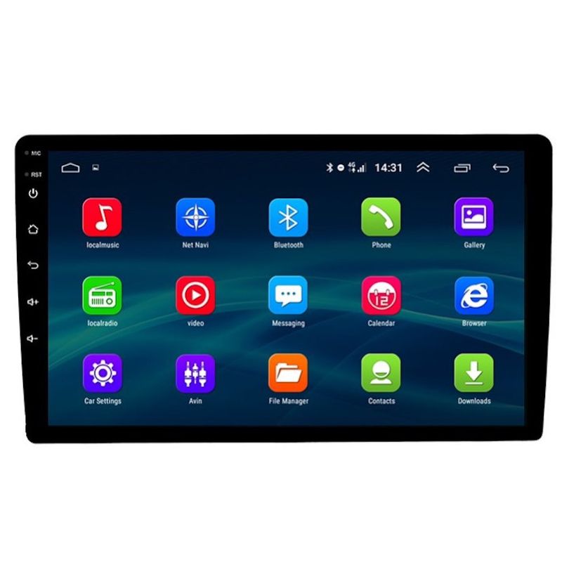 GENERICO - Radio Android 9 Pulgadas (android 10, 1 Gb Ram, 16 Gb )