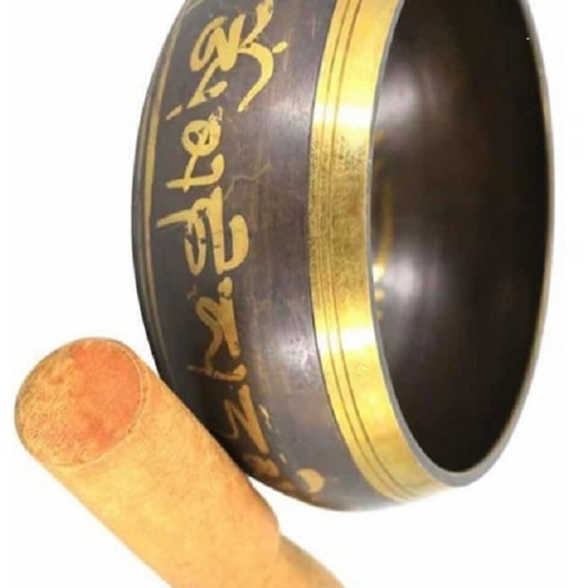 GENERICO - Cuenco Tibetano Tazón Con Madero