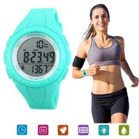 Reloj running podometro pasos deportivo mujer pehuenche