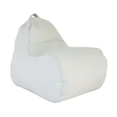 B HOME - Sillón Puff Duet Gris Claro