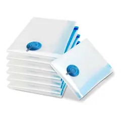 CASATUA - Pack Bolsas Al Vacio Compresion Ropa - Blanco - Pack 10 Porte XL