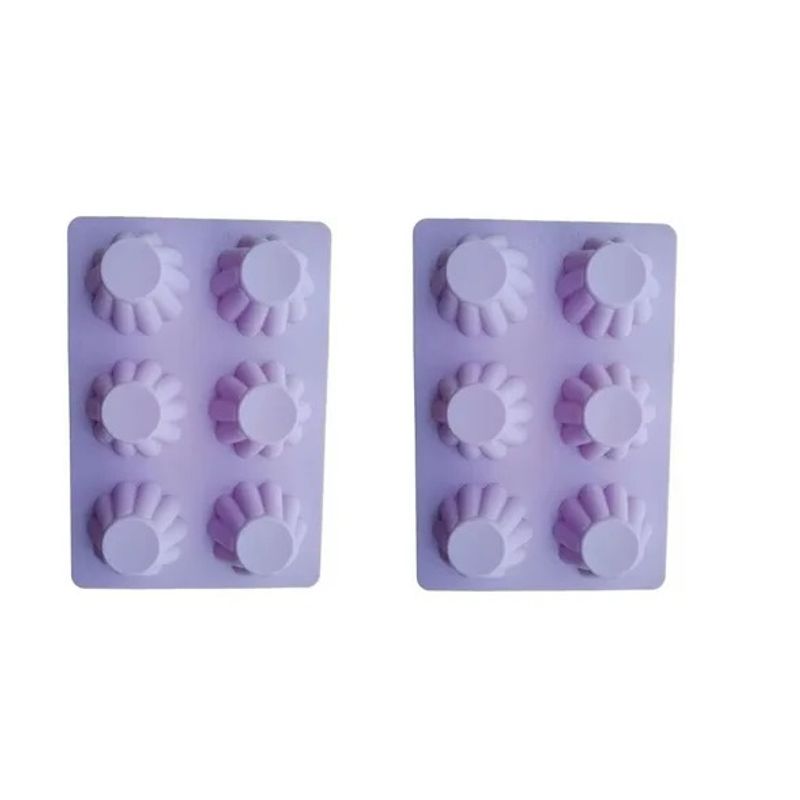 Pasteleria - Pack X2 Molde Silicona Mini Tartaleta Moldes Tarta Molde