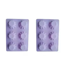 Pasteleria - Pack X2 Molde Silicona Mini Tartaleta Moldes Tarta Molde