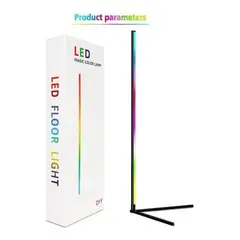 MOVILLANO - Luz Ambiental Lampara De Esquina Led Multicolor Rgb con Control