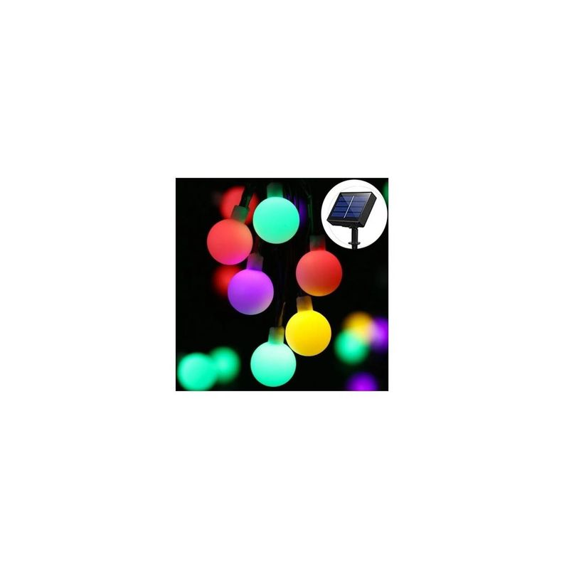 GENERICO - Esferas Led Multicolor Luces Guirnalda Solares