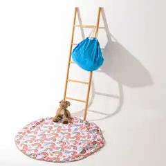 AMAMANTAS - Manta Niños 2 en 1 (Alfombra + Bolsa) Espacio
