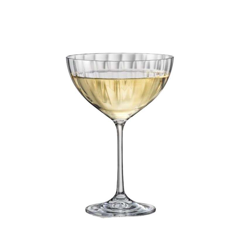 BOHEMIA CRYSTAL - Set 6 Copas Cóctel Cristal 340 ml