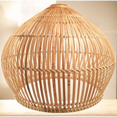 Imagen 2 del producto Pantalla de Bambú Fibras Naturales Iluminación