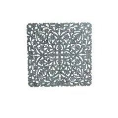 NECTAR - Panel de pared decorativo madera tallada 60 x 60 cm