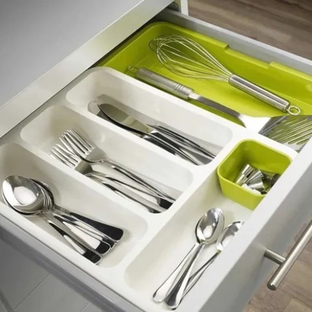 GENERICO - Organizador De Cuchillos Cubiertos Y Servicios Extensible