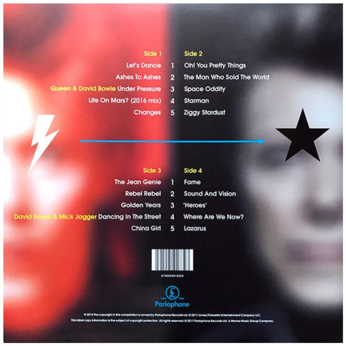 HITWAY MUSIC - DAVID BOWIE - LEGACY GREATEST HITS (2LP) - VINILO HITWAY MUSIC