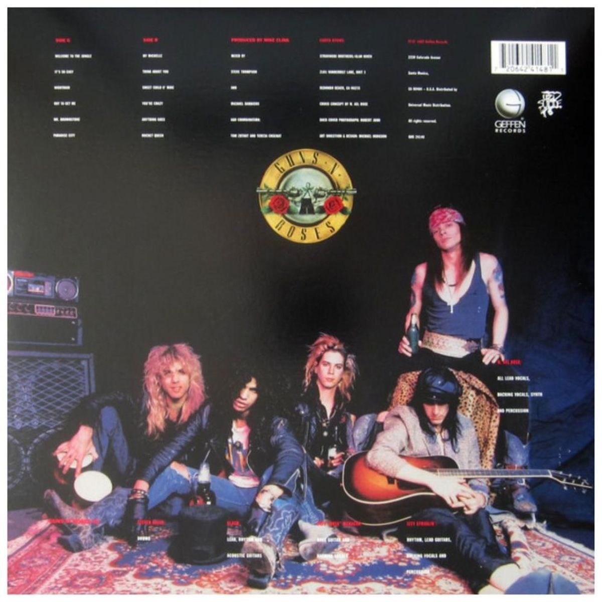 HITWAY MUSIC - GUNS N ROSES - APPETITE FOR DESTRUCTION - VINILO HITWAY MUSIC