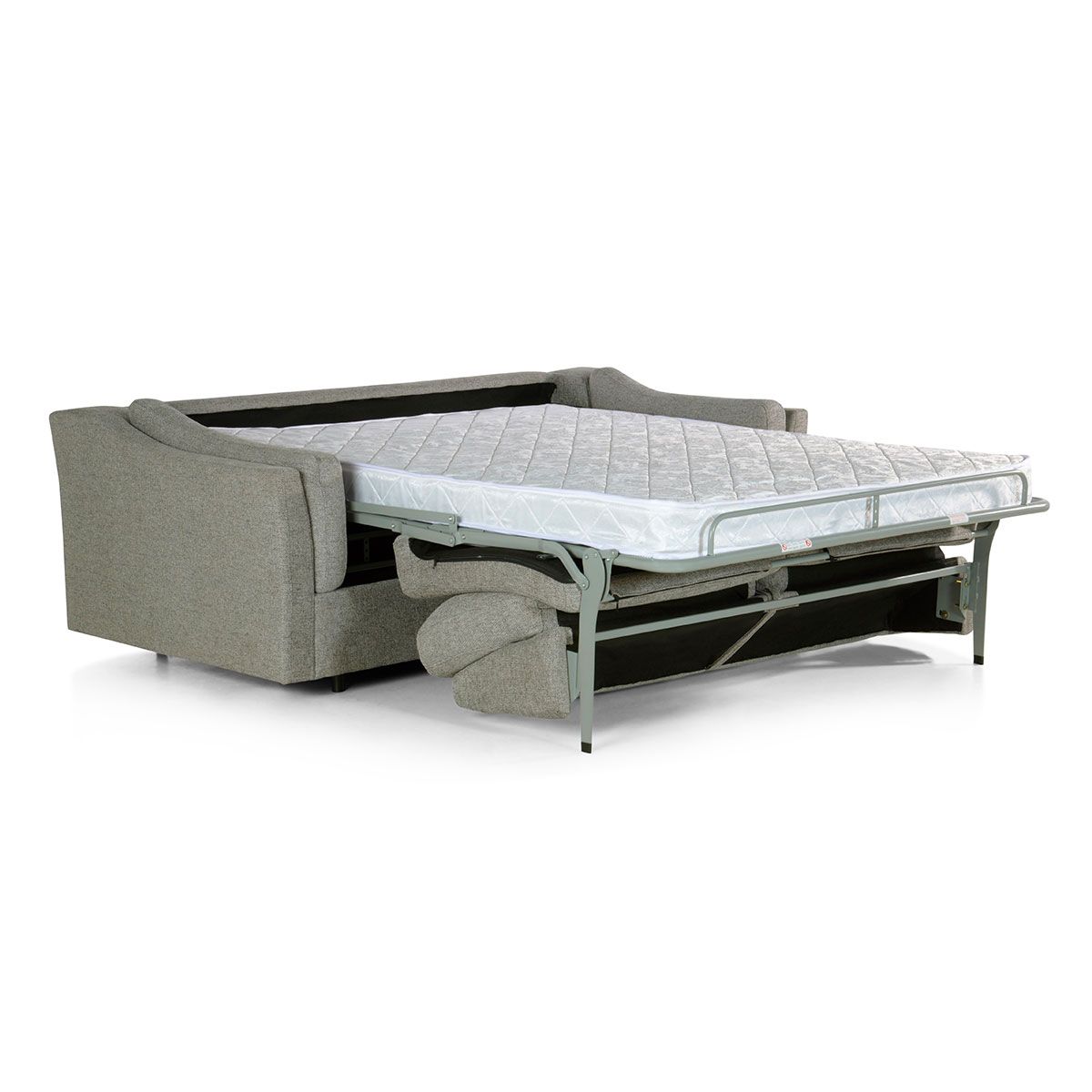ROSEN - Sofá Cama Rosen Tyler One Fold 3 Cuerpos Tela Ceniza