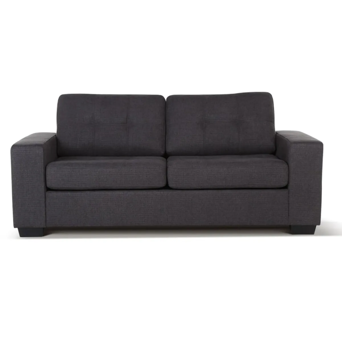 ROSEN - Sofá Cama Dream 3 Cuerpos Tela Charcoal