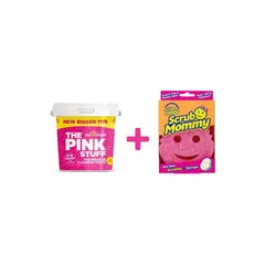 THE PINK STUFF - Pasta Multiuso 850 Gr + Esponja Scrub Mommy