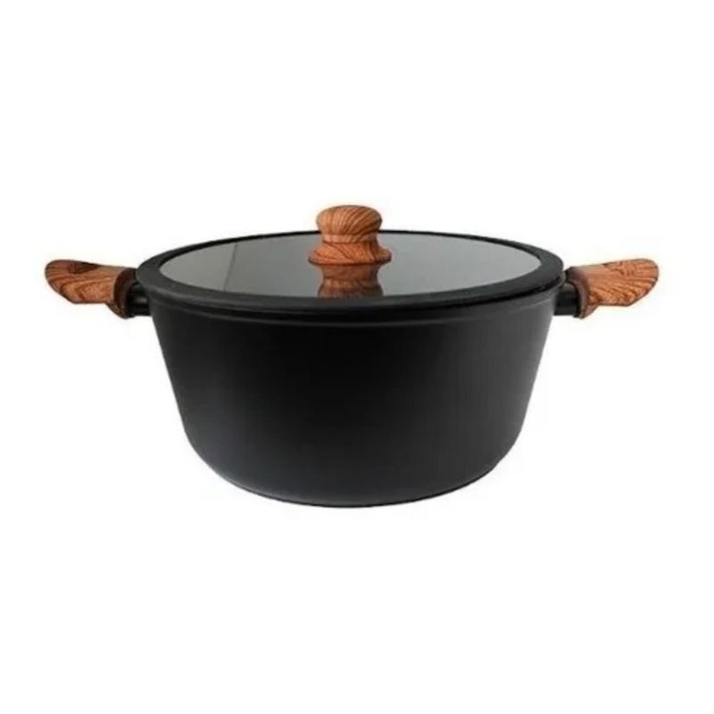 GENERICO - Olla Antiadherente 28cm Granite Vintage Keep