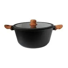 GENERICO - Olla Antiadherente 28cm Granite Vintage Keep