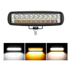 GENERICO - Barra Luces Foco Neblinero Led 20w Auto Moto 215016