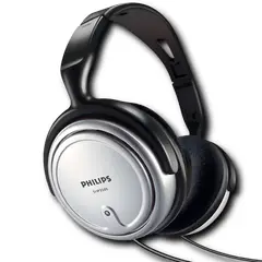 PHILIPS - Audífonos de 6 Metros Especial para TV 3.5mm SHP2500 - Negro