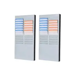 GENERICO - Tarjetero Para 50 Tarjetas Reloj Control Acceso 632