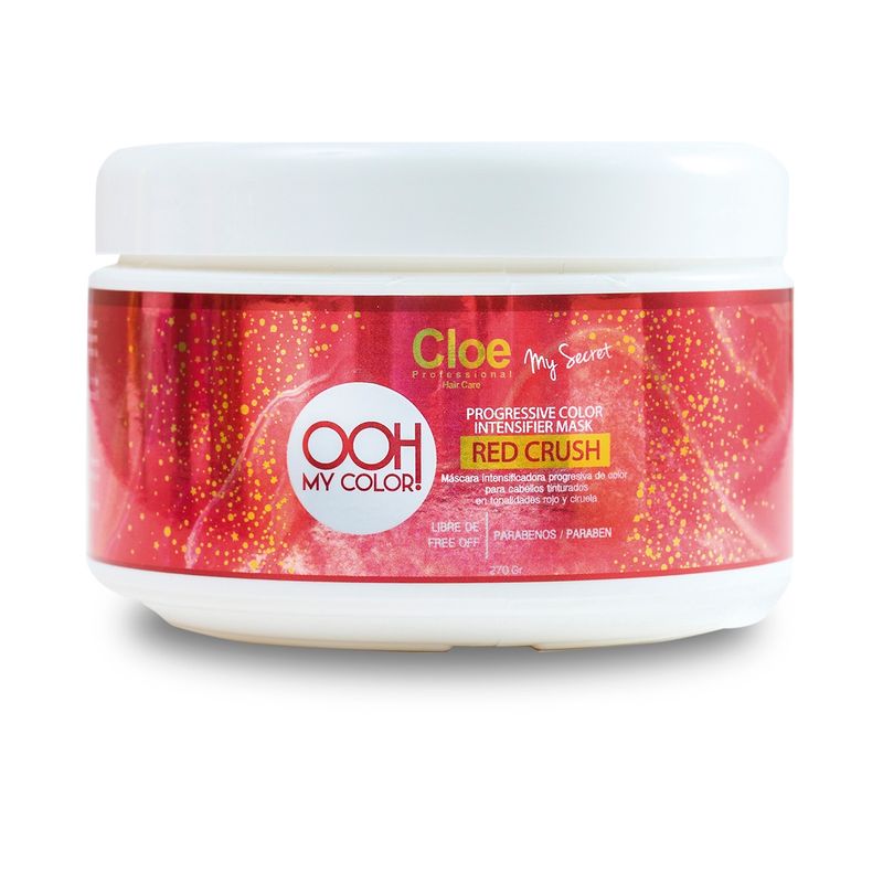 CLOE - Mascara Intensificadora Color Rojo  Cloe Professional