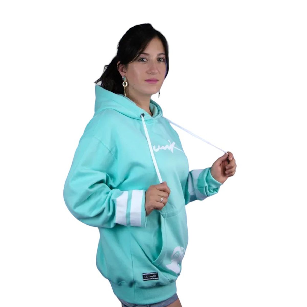 UNK - POLERÓN UNISEX HOODIE UNK SMILE MINT