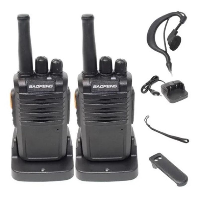 LISM - Kit 2 Radio Transmisor Baofeng M77 7w 5800mah + Manos Libres / 221022