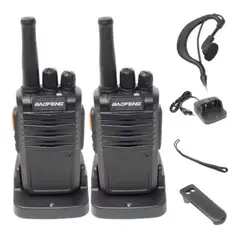 LISM - Kit 2 Radio Transmisor Baofeng M77 7w 5800mah + Manos Libres / 221022