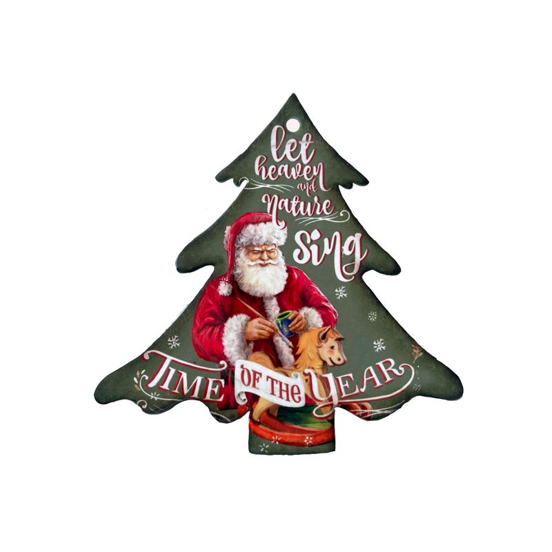 UNIVERSAL - Individual Navidad Mesa ADORNO PROTECTOR CERAMICO