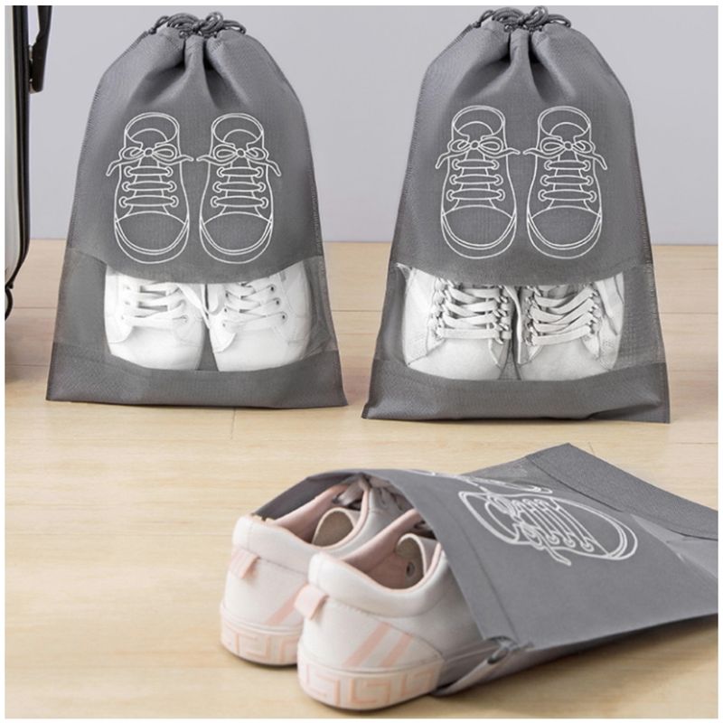 GENERICO - Pack 10 Bolsas Organizadoras Zapatos Viaje