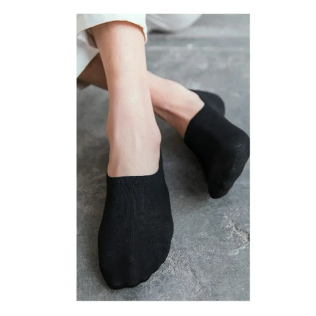 EVERSO - Pack 12 Calcetines Invisible Con Bambu Hombre