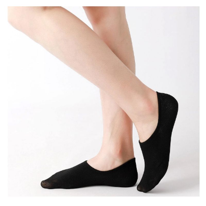 EVERSO - Pack 12 Calcetines Invisible Con Bambu Mujer