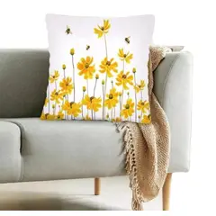 MROTTO - Funda de Cojín Decorativo Floreado - Regalo Dia de la Madre