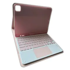 GENERICO - Funda + Teclado y Touchpad (mouse) iPad Pro 11 2018 / 2020 / 2021 ROSA
