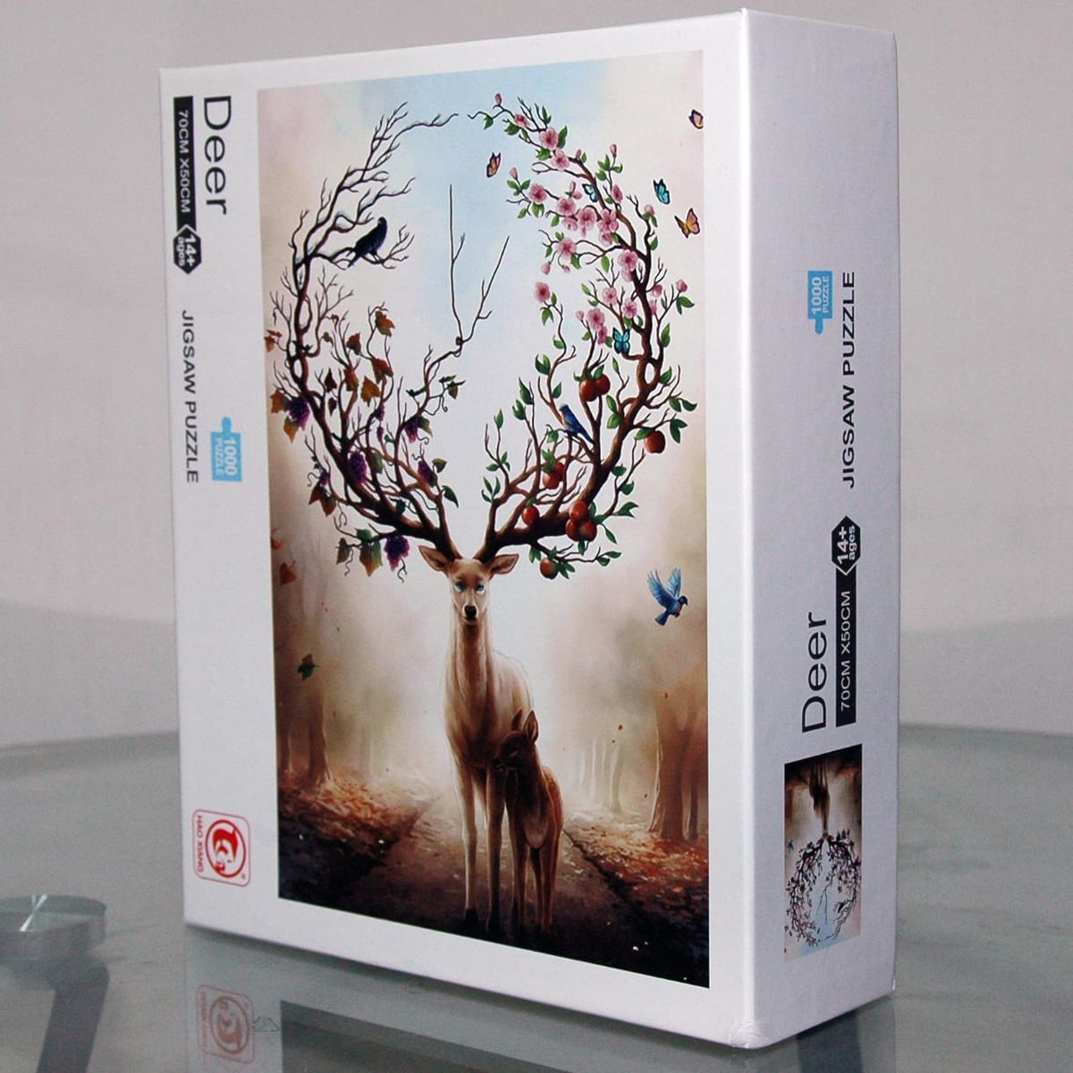 GENERICO - Puzzle Rompecabeza 1000 piezas diseño Deer