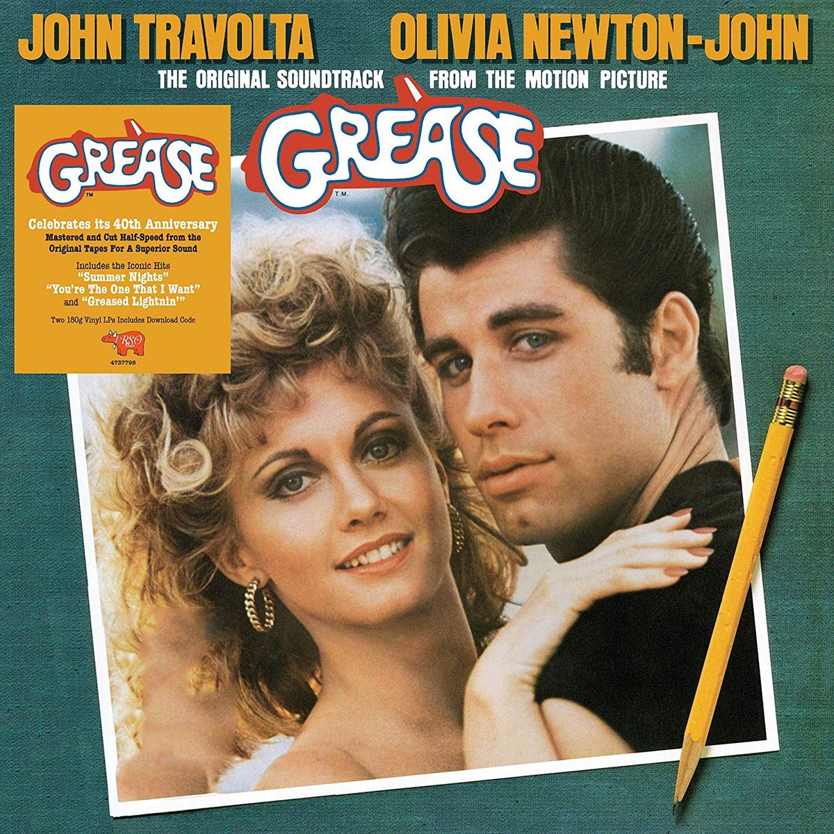 Polydor Records - Grease The Original Soundtrack From The Motion Picture 2LP