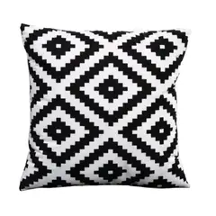MROTTO - Funda de Cojín Decorativo Moderno Blanco Negro - Regalo Dia de la Madre
