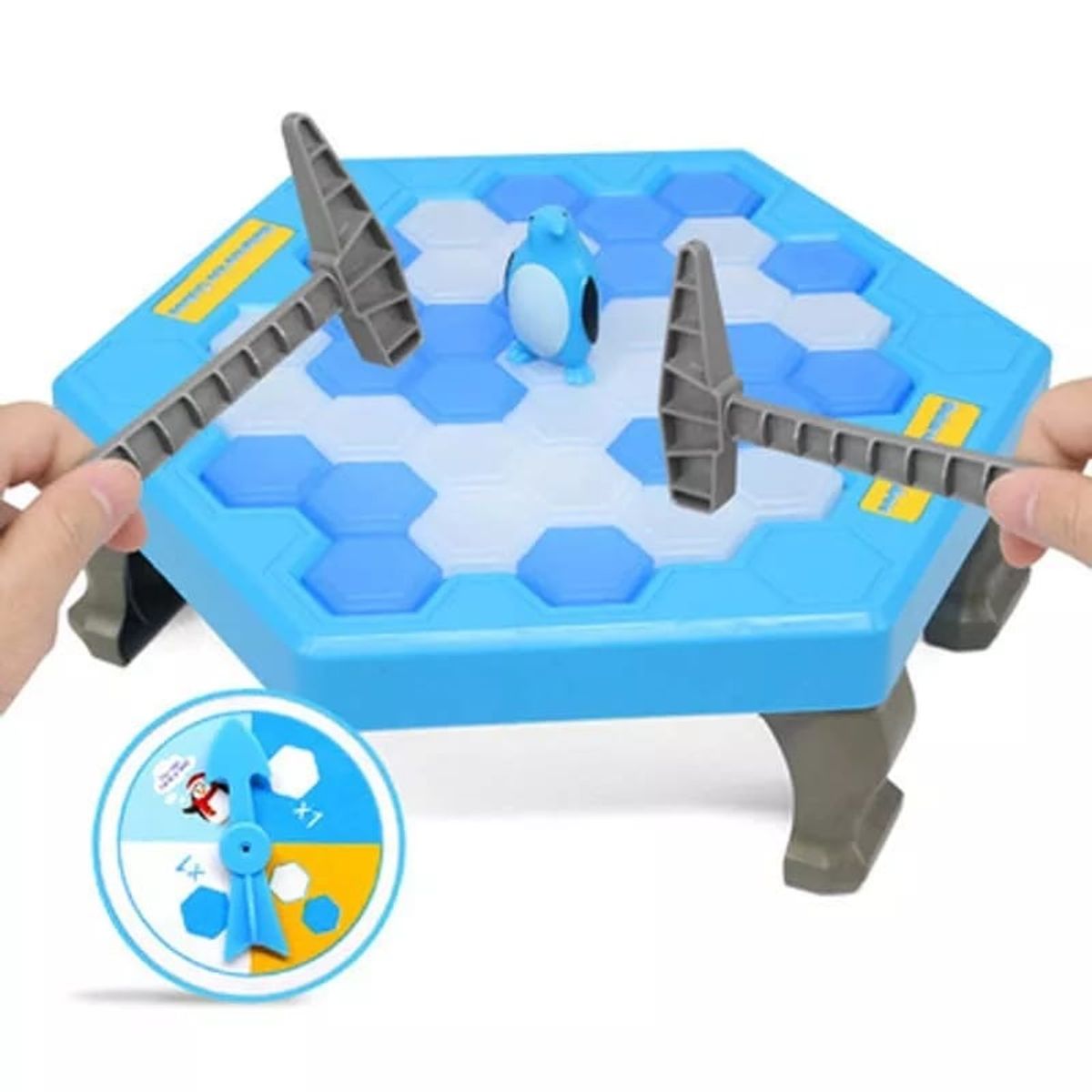 GENERICO - Juego De Mesa Trampa Salva Pinguino Bloques Familia