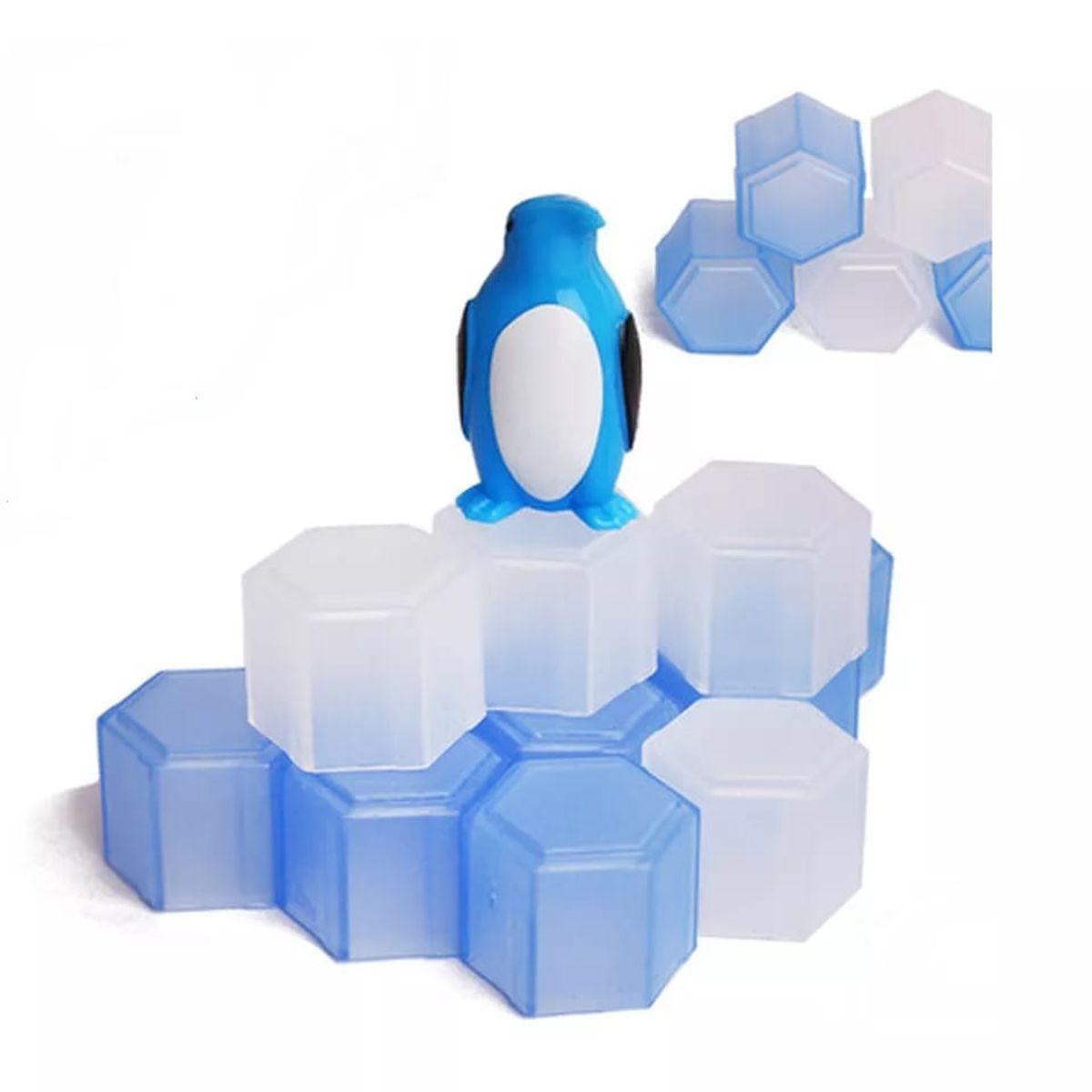 GENERICO - Juego De Mesa Trampa Salva Pinguino Bloques Familia