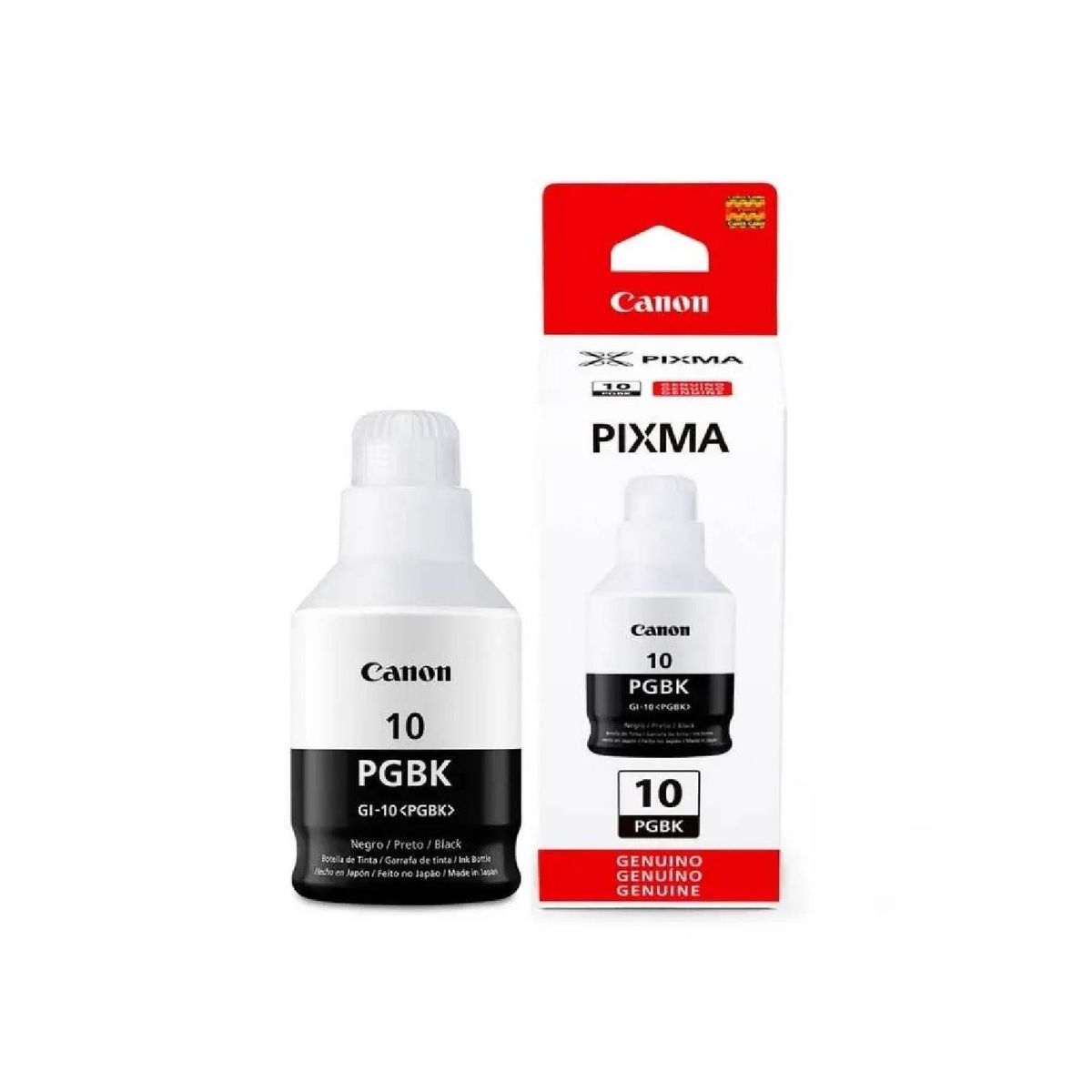 CANON - Botella De Tinta Canon Gi-10 Pixma Color Negro