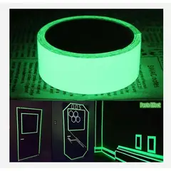 GENERICO - Cinta Adhesiva Luminosa Brilla Fluorescente 5x300cm 228165