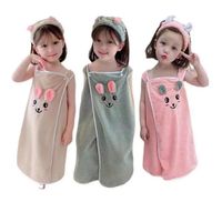 Pack 6 Toalla De Baño Conejo,toalla Dibujos Animados Secado Rapido