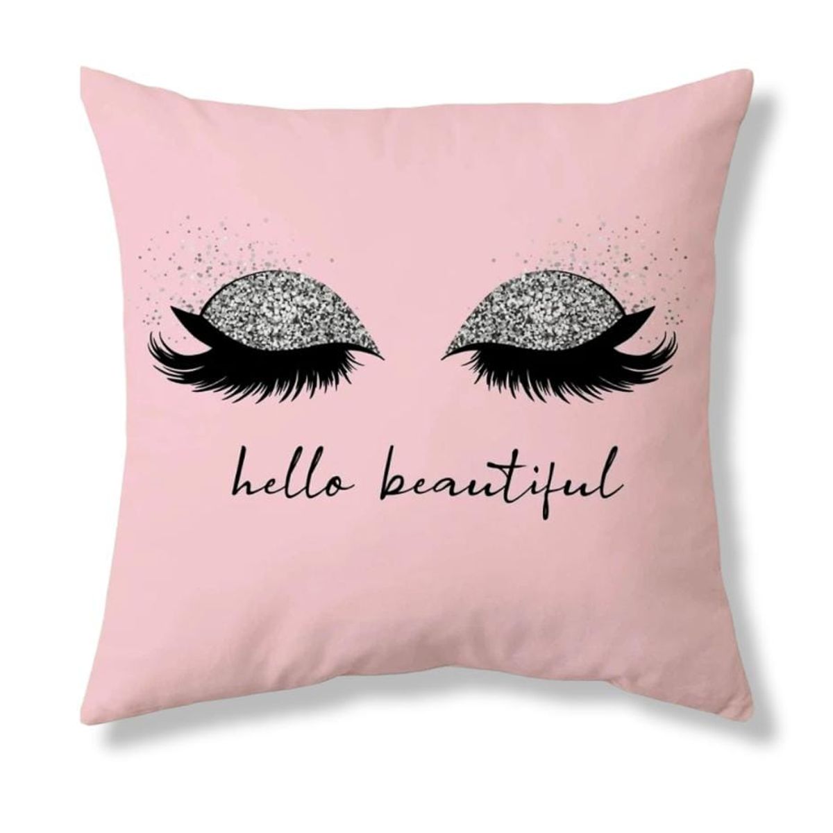 MROTTO - Funda de Cojín Decorativo Estampado Rosado
