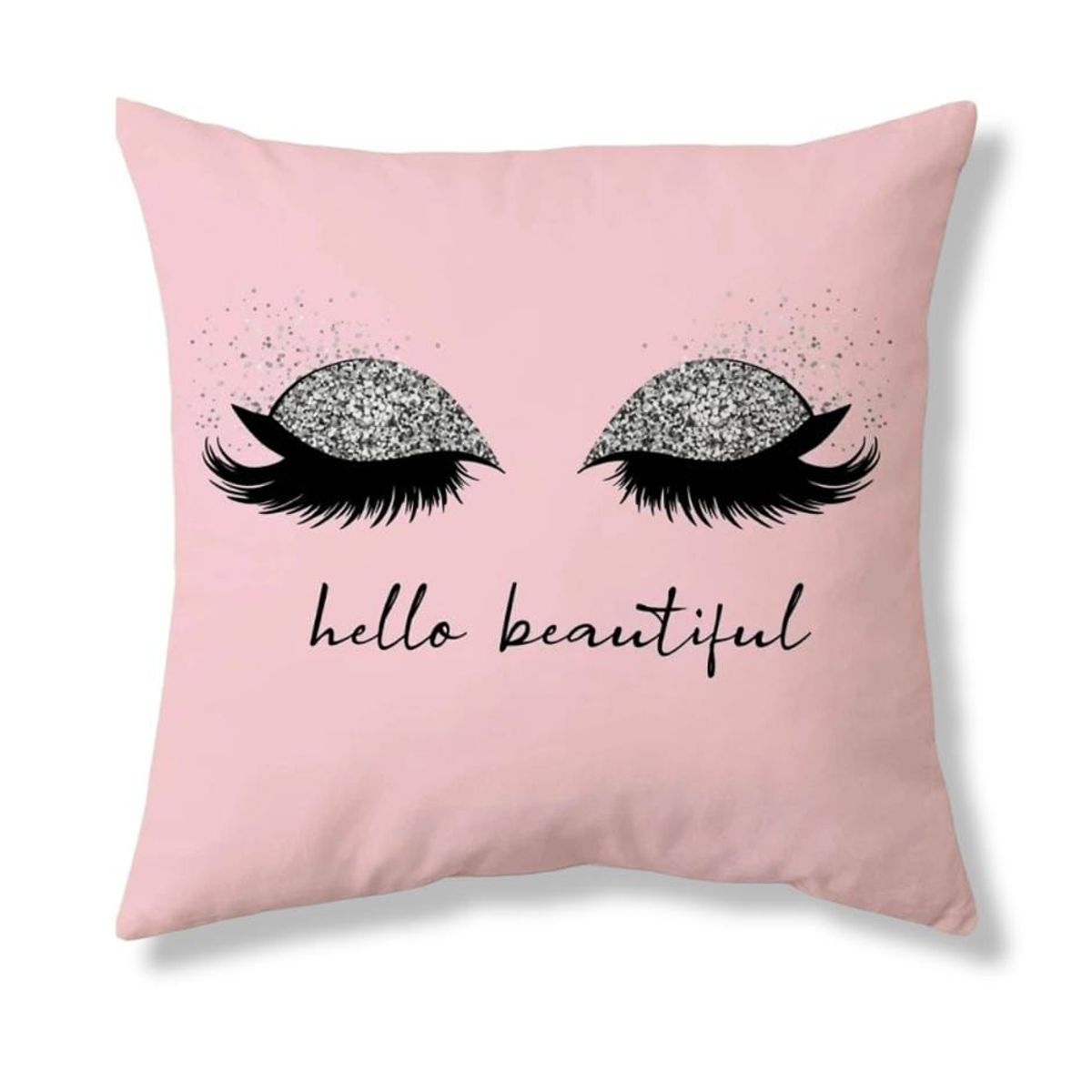 MROTTO - Funda de Cojín Decorativo Estampado Rosado